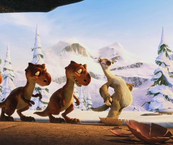Scène du film Ice Age: Dawn of the Dinosaurs