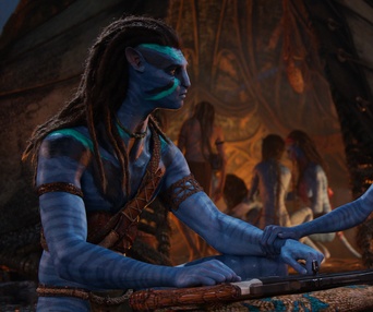 Une scène du film Avatar: The Way of Water
