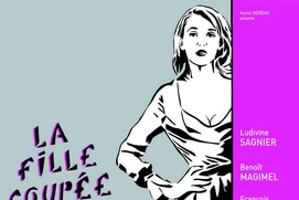 Affiche du film La fille coupée en deux