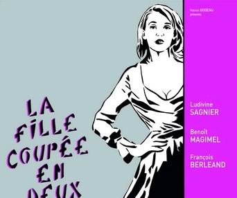 Affiche du film La fille coupée en deux