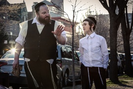 Une scène du film Menashe Une scène du film Menashe