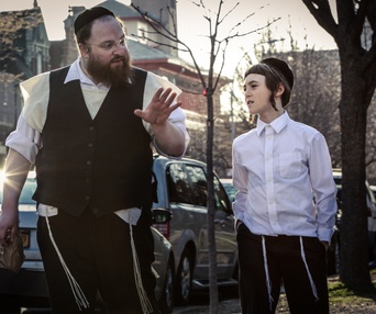 Une scène du film Menashe