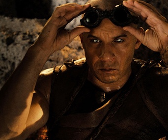 Une scène du film Riddick