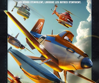 Affiche du film Les avions : Les pompiers du ciel