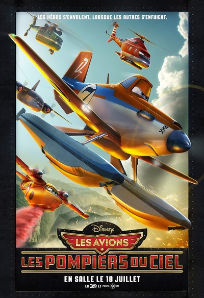 Affiche du film Les avions : Les pompiers du ciel
