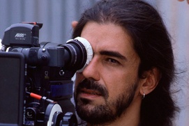 Sur le plateau du film Amador
