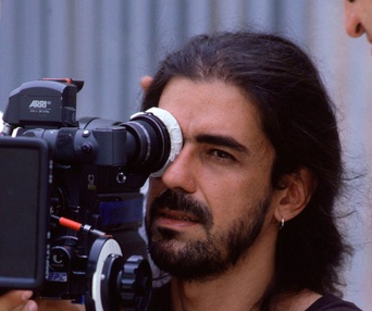 Sur le plateau du film Amador