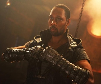 Une scène du film The Man with the Iron Fists