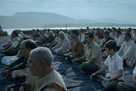 Une scène du film The Disciple Une scène du film The Disciple