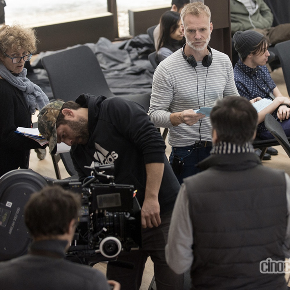 Sur le plateau du prochain film d'André Turpin