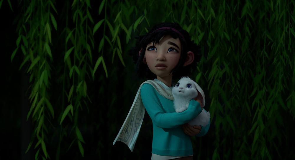 Une scène du film Over the Moon