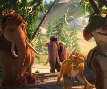 Une scène du film Ice Age: Collision Course