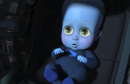 Une scène du film Megamind