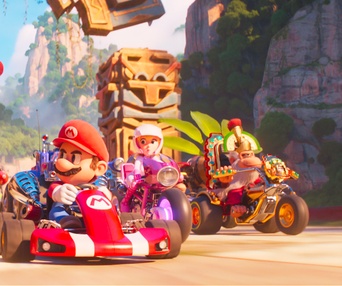 Une scène du film The Super Mario Bros. Movie