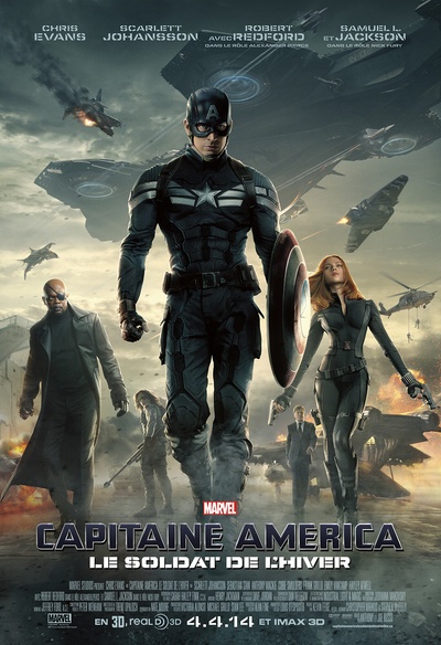 Affiche du film Capitaine America : Le soldat de l'hiver