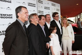 Sur le tapis rouge de L'enfant prodige