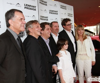 Sur le tapis rouge de L'enfant prodige