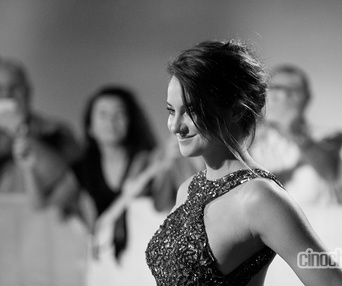 Sur le tapis rouge du film Snowden