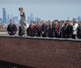 Une scène du film Divergent