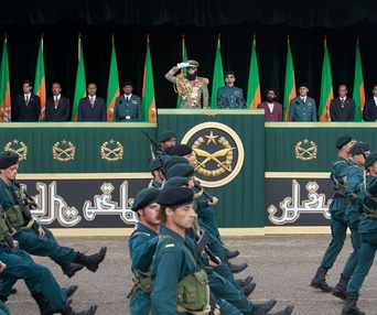 Une scène du film The Dictator