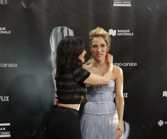 Sur le tapis rouge du Gala Québec Cinéma 2019