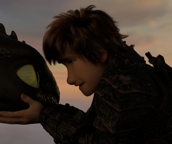 Une scène du film How To Train Your Dragon: The Hidden World