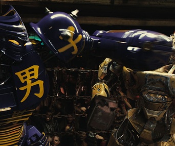 Une scène du film Real Steel