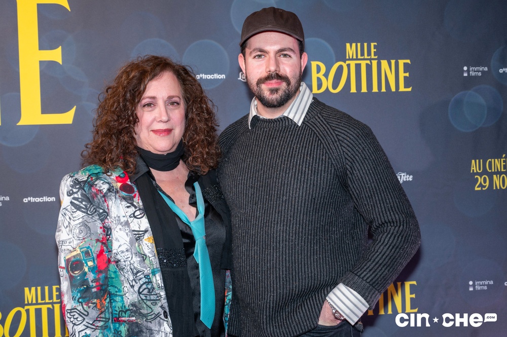 Tapis rouge du film Mlle Bottine