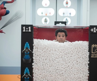 Une scène du film Le nouveau jouet