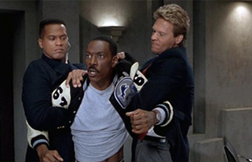 Une scène du film Beverly Hills Cop III