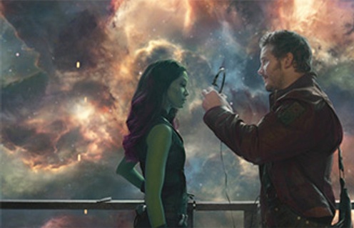 Une scène du film Guardians of the Galaxy