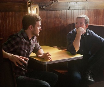 Sur le plateau du film Trouble with the Curve