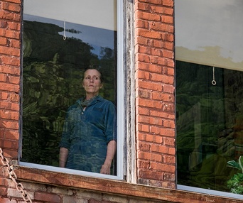 Une scène du film Three Billboards Outside Ebbing, Missouri