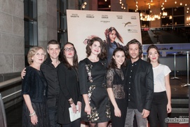 Sur le tapis rouge du film Les êtres chers
