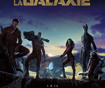 Affiche du film Les gardiens de la galaxie