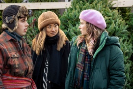 Une scène du film Sapin$