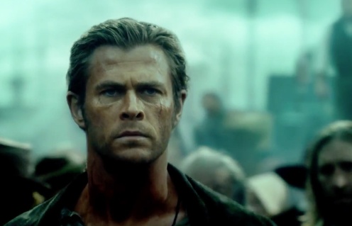 Chris Hemsworth dans Heart of the Sea