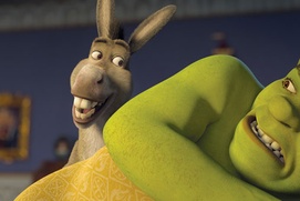 Scène du film Shrek le troisième Scène du film Shrek le troisième