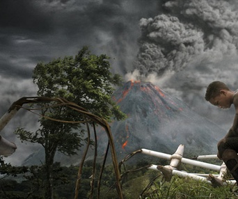 Une scène du film After Earth