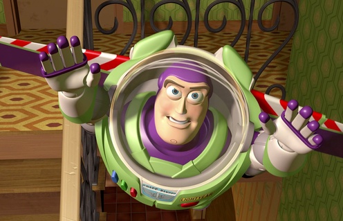 Une scène du film Toy Story