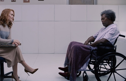 Une scène du film Glass