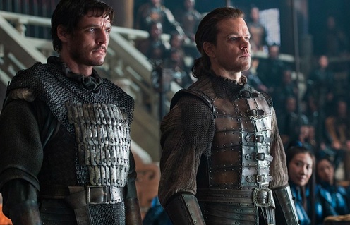 Matt Damon et Pedro Pascal dans The Great Wall