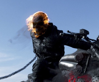 Une scène du film Ghost Rider: Spirit of Vengeance