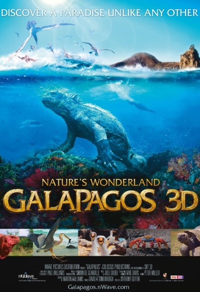 Affiche du film Galapagos 3D : Nature's wonderland