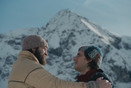 Une scène du film The Eight Mountains