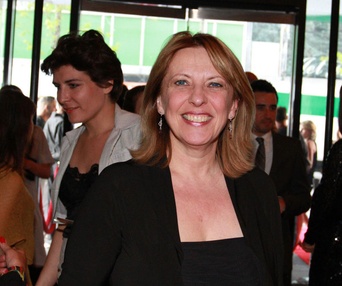 Sur le tapis rouge du film Les amours imaginaires