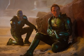 Une scène du film Captain Marvel