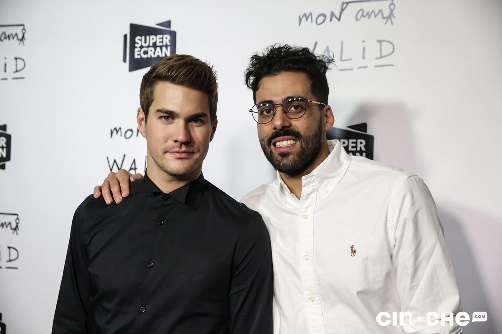 Sur le tapis rouge du film Mon ami Walid