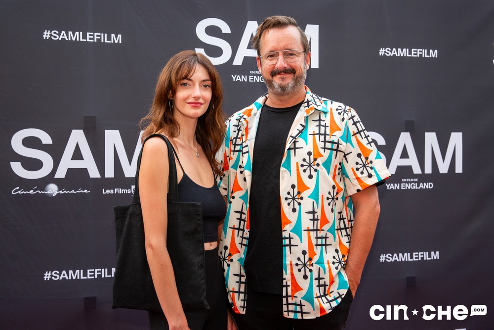 Sur le tapis rouge du film Sam