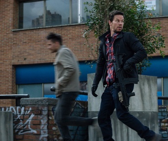 Une scène du film Mile 22